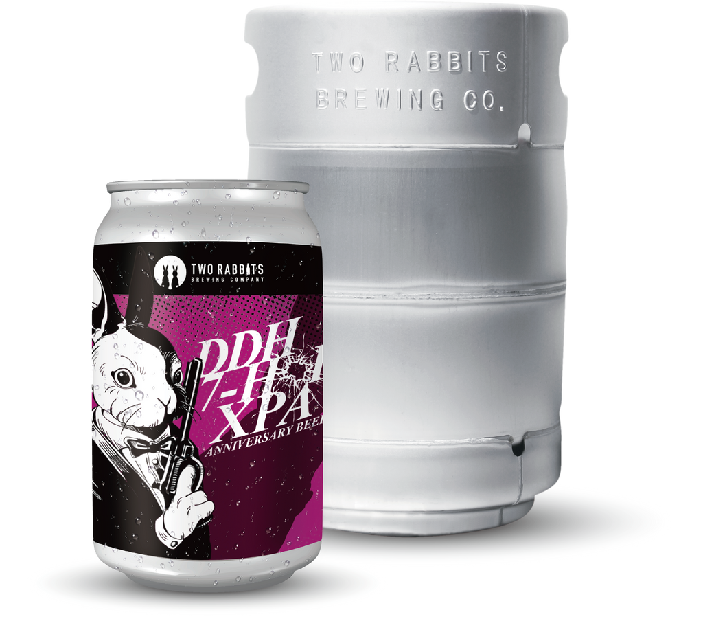 ダブルドライホップ-7ホップXPA (7周年記念ビール) – TWO RABBITS