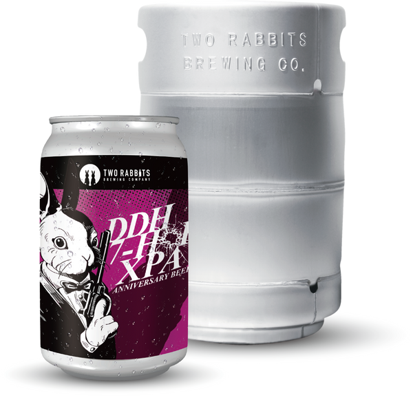 ダブルドライホップ-7ホップXPA (7周年記念ビール) – TWO RABBITS